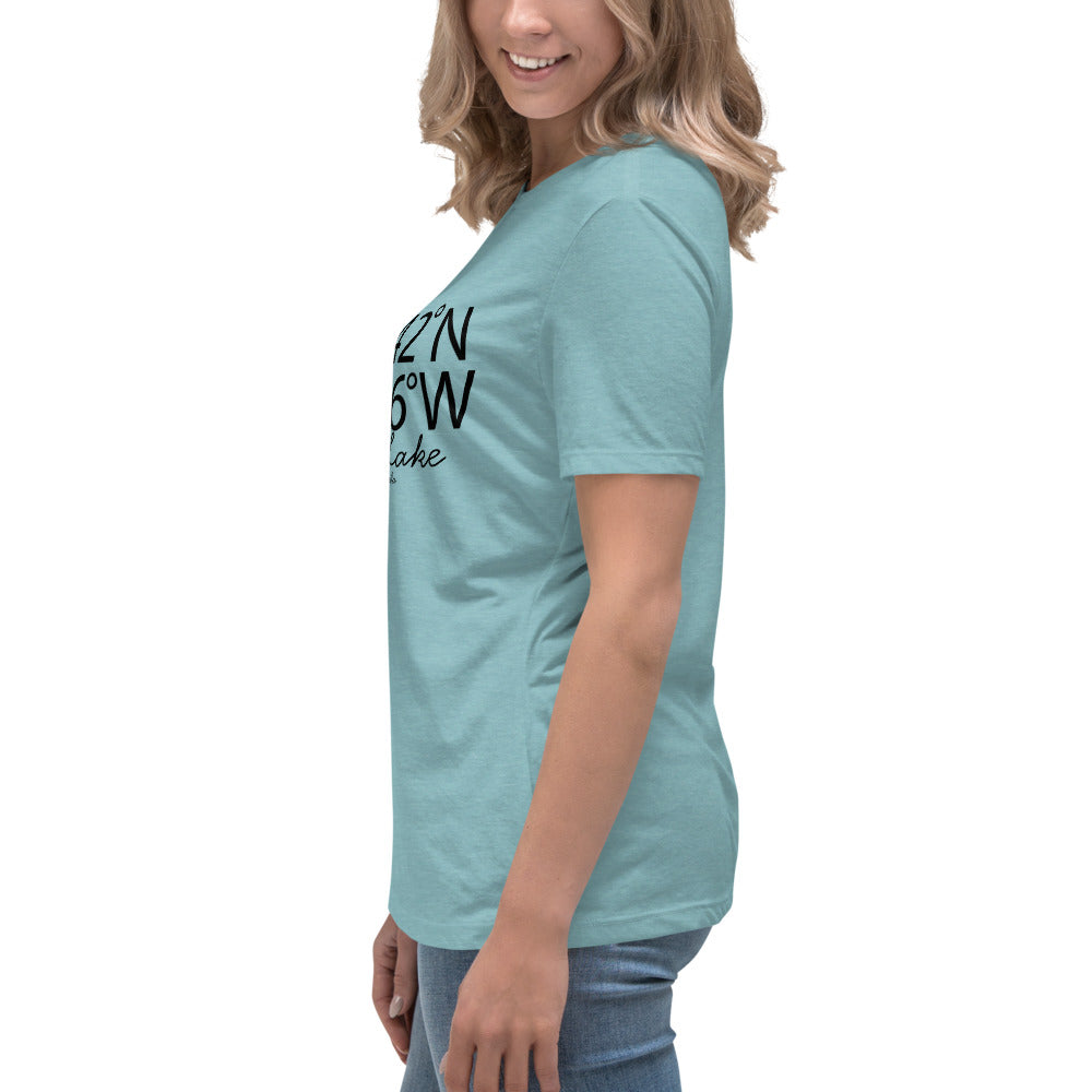 Lat/Long -  Women's Relaxed T-Shirt