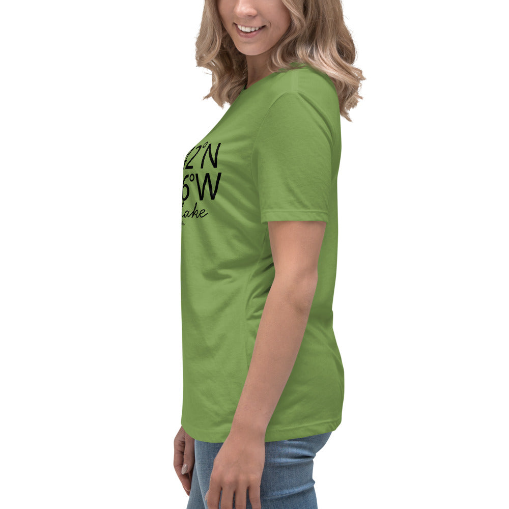 Lat/Long -  Women's Relaxed T-Shirt