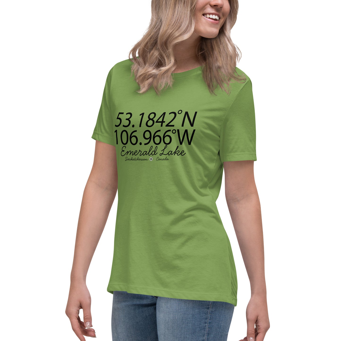 Lat/Long -  Women's Relaxed T-Shirt