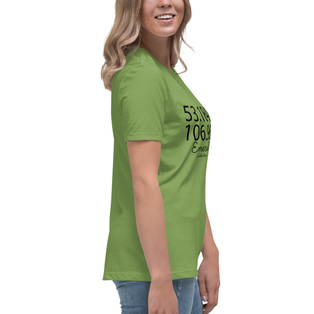 Lat/Long -  Women's Relaxed T-Shirt