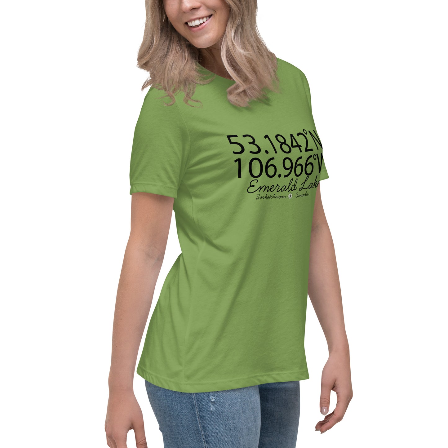 Lat/Long -  Women's Relaxed T-Shirt