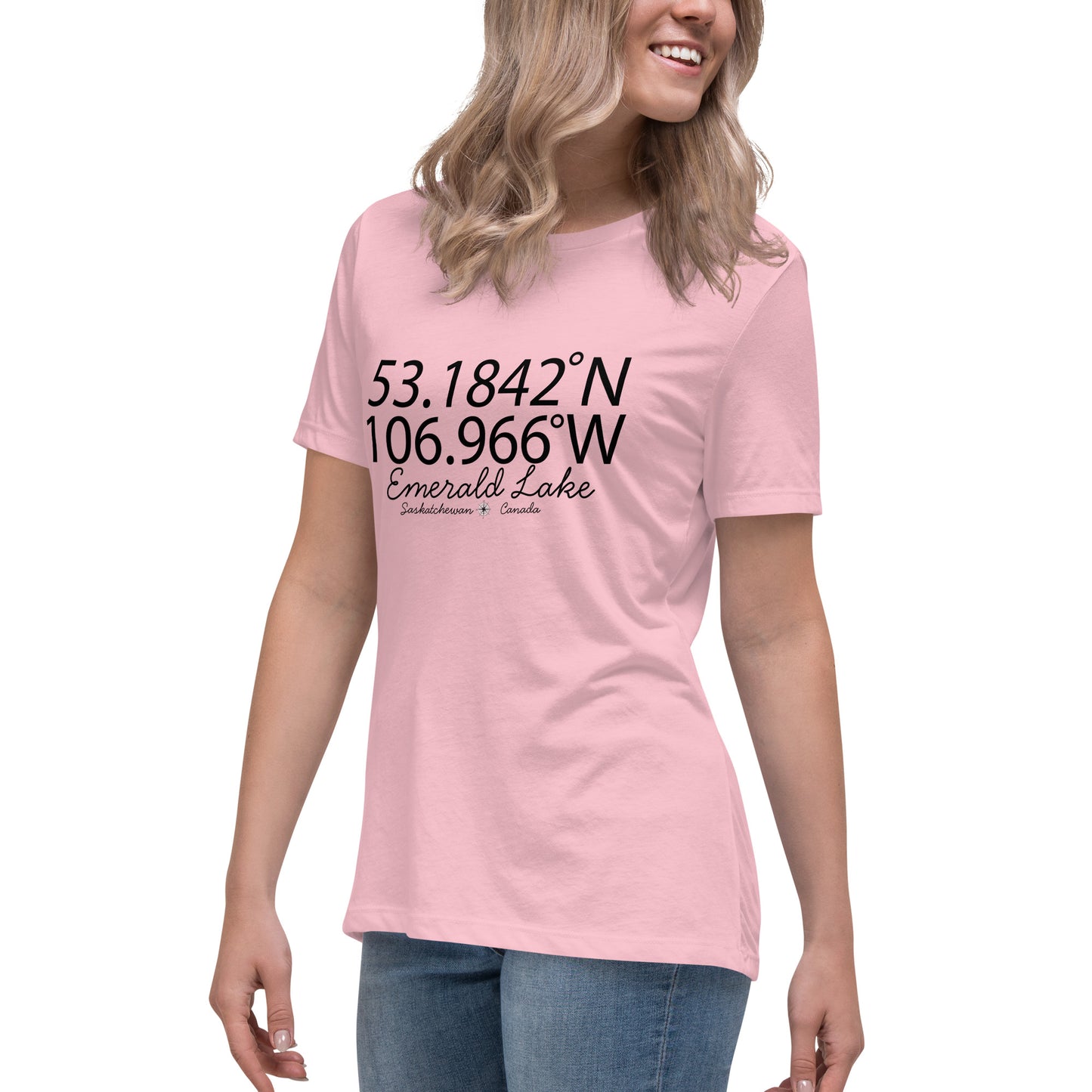 Lat/Long -  Women's Relaxed T-Shirt