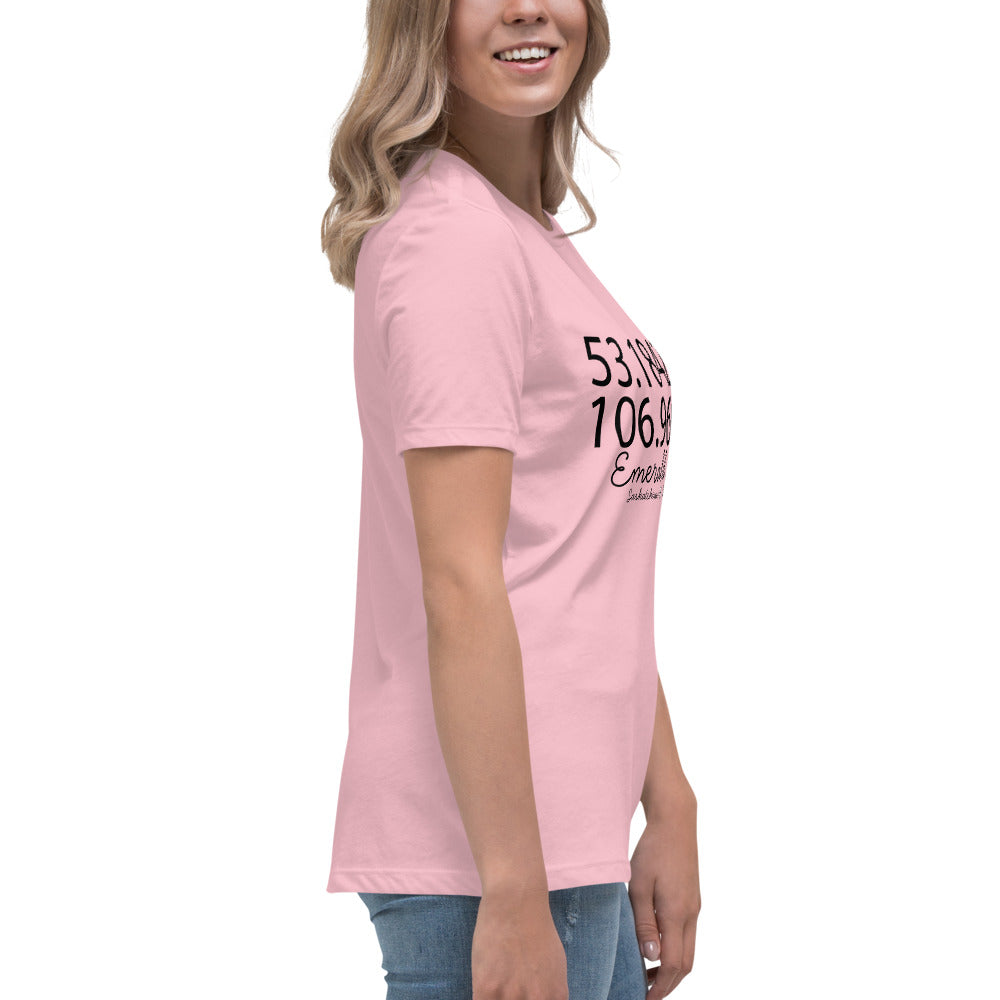 Lat/Long -  Women's Relaxed T-Shirt