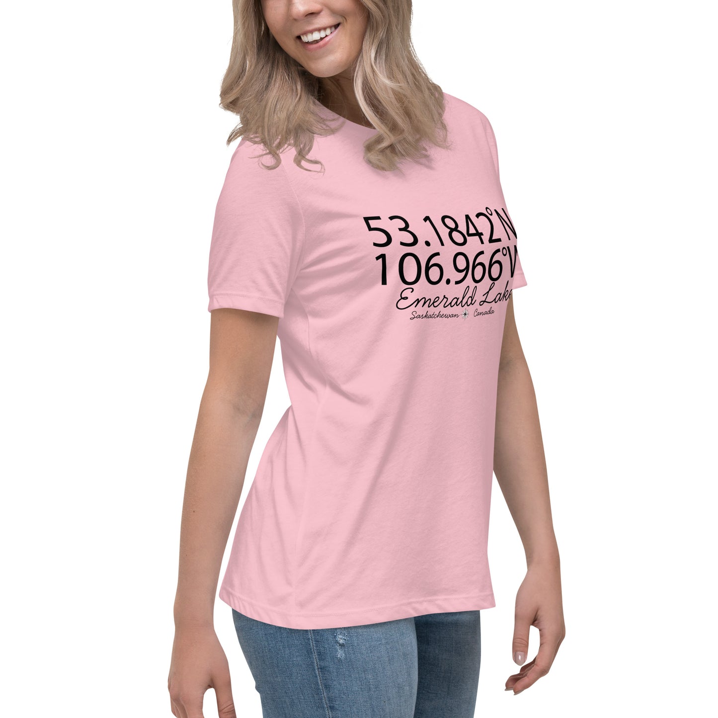 Lat/Long -  Women's Relaxed T-Shirt