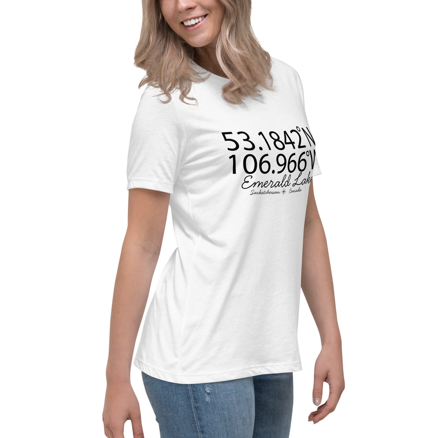 Lat/Long -  Women's Relaxed T-Shirt